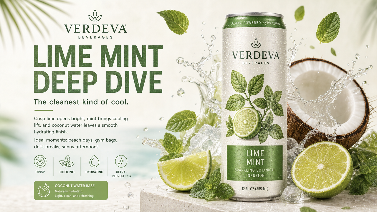 Verdeva catalog page 7 — Lime Mint Deep Dive
