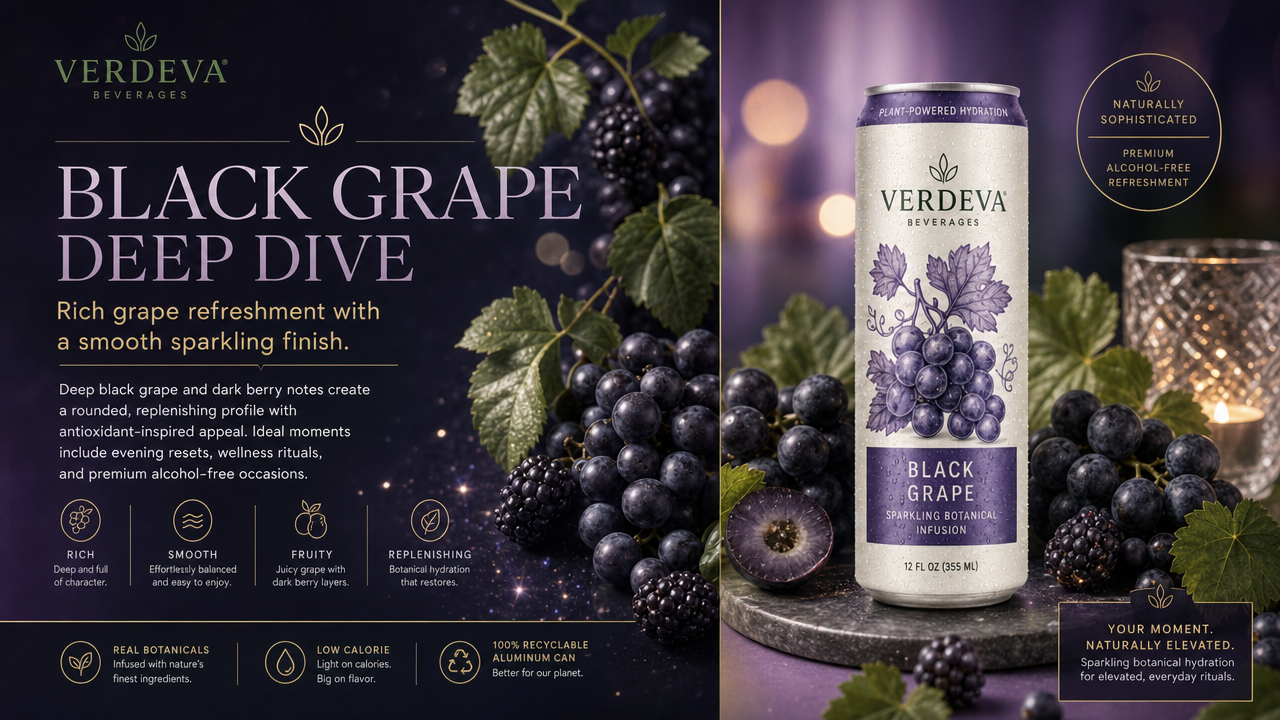 Verdeva catalog page 11 — Black Grape Deep Dive